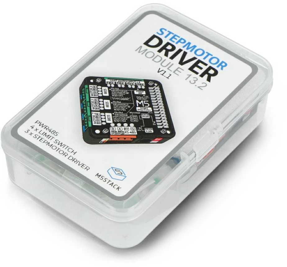 Stepmotor Driver Module 13.2 – HR8825 – žingsninio variklio tvarkyklė – skirta M5Stack Core kūrimo moduliams – M5Stack M039-V11
