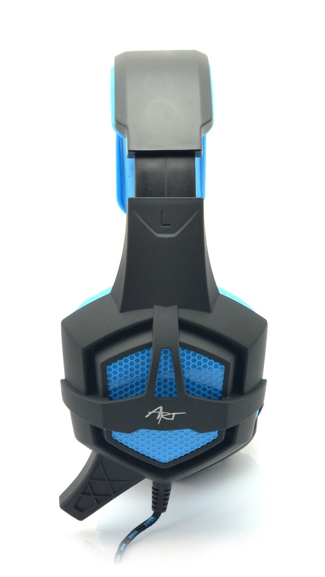 ART SLA FLASH ART GAMING Ausinės su mikrofonu FLASH illuminate