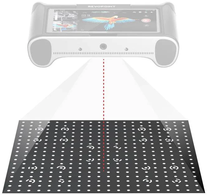 Dymo Stiklinė kalibravimo plokštė Revopoint 3D skeneriams - 200x180 mm