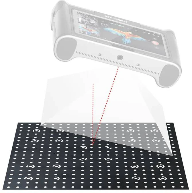 Dymo Stiklinė kalibravimo plokštė Revopoint 3D skeneriams - 200x180 mm