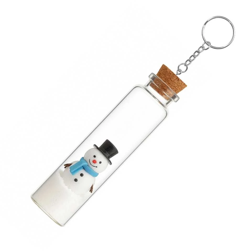 Stiklinis butelis su kamščiu 30 ml 2.2 x 12 cm buteliukas skaidrus buteliukas
