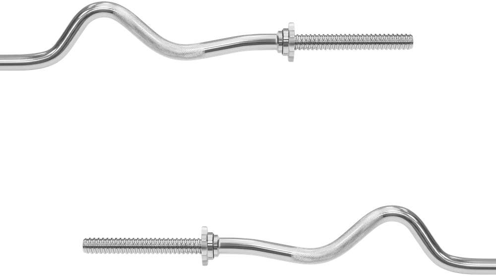 Stipriai išlenkta štanga, štangos ilgis 30 mm, 120 cm, svoris 5.6kg, maks, 170 kg, REBEL ACTIVE