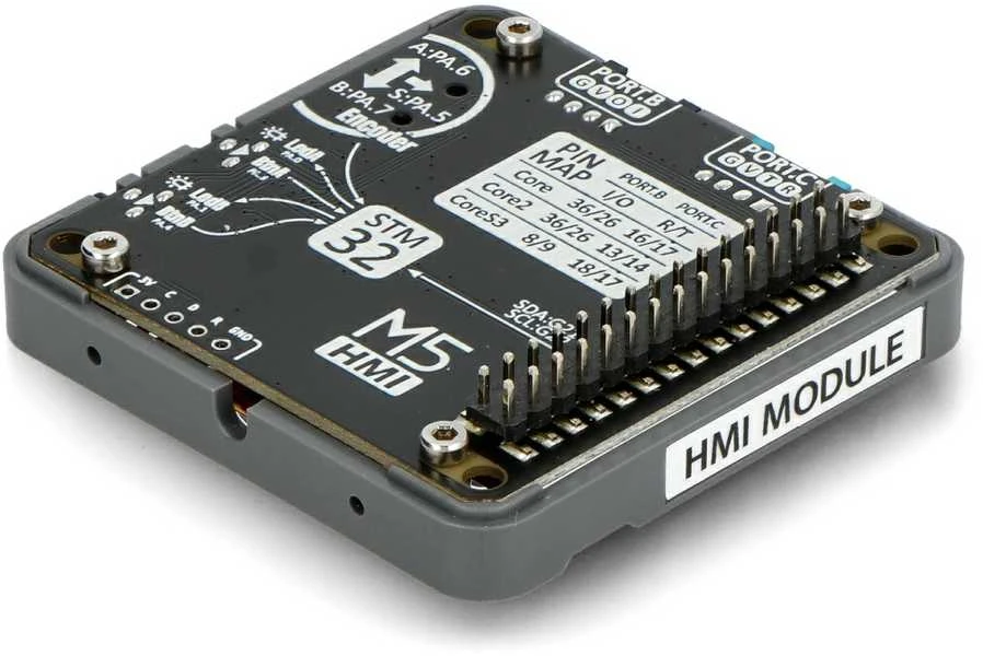 STM32F030 HMI modulis - su koduotuvu ir 500 mAh baterija - M5Stack M129