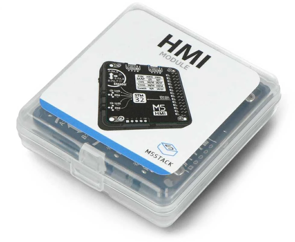 STM32F030 HMI modulis - su koduotuvu ir 500 mAh baterija - M5Stack M129