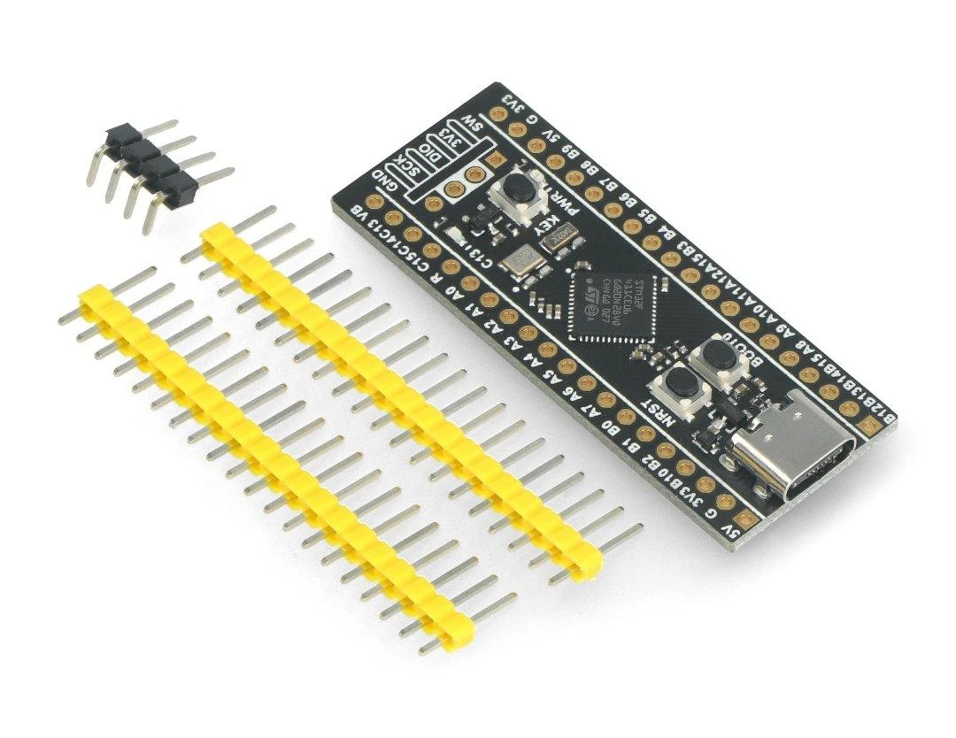 Oem STM32F411CEU6 - BlackPill v3.1 kūrimo plokštė su STM32F411CEU6 mikrovaldikliu - WeAct Studio