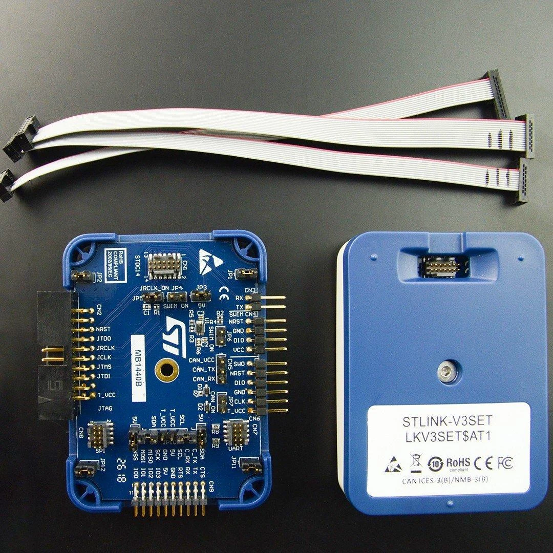 Stmicroelectronics STLINK-V3SET - grandinės derintuvas/programatorius