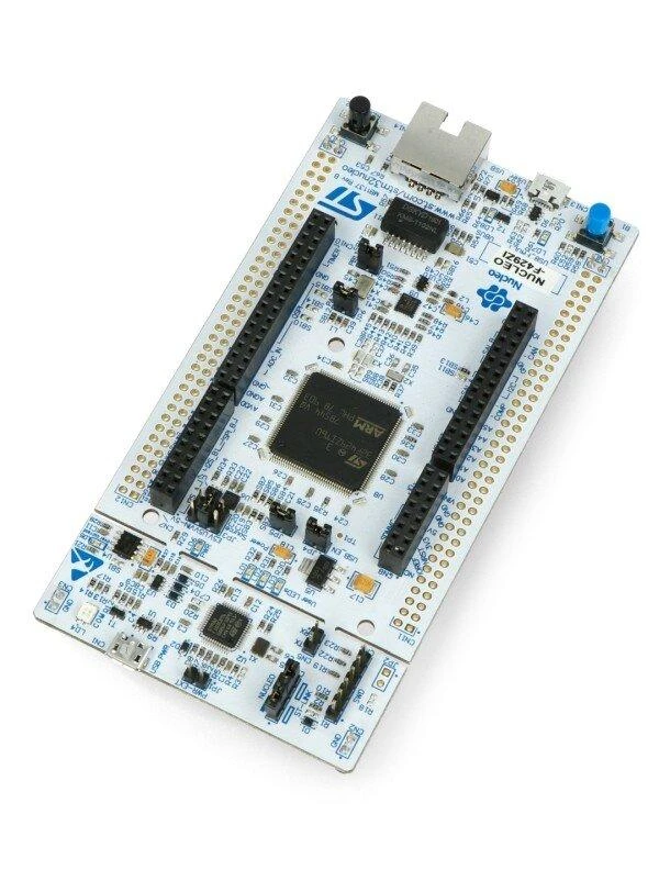 STM32 Nucleo-F429ZI kūrimo plokštė su laidų jungtimis