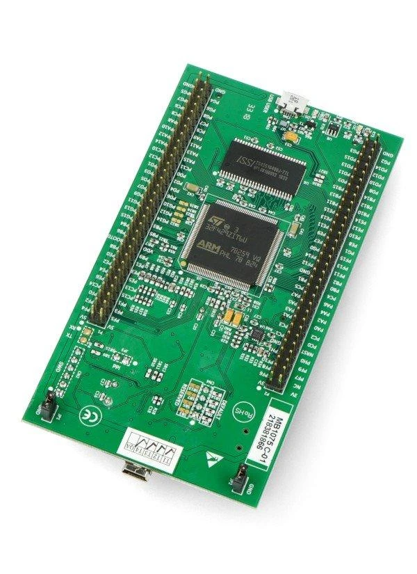 STM32F429I kūrimo plokštė su mikroprocesoriumi
