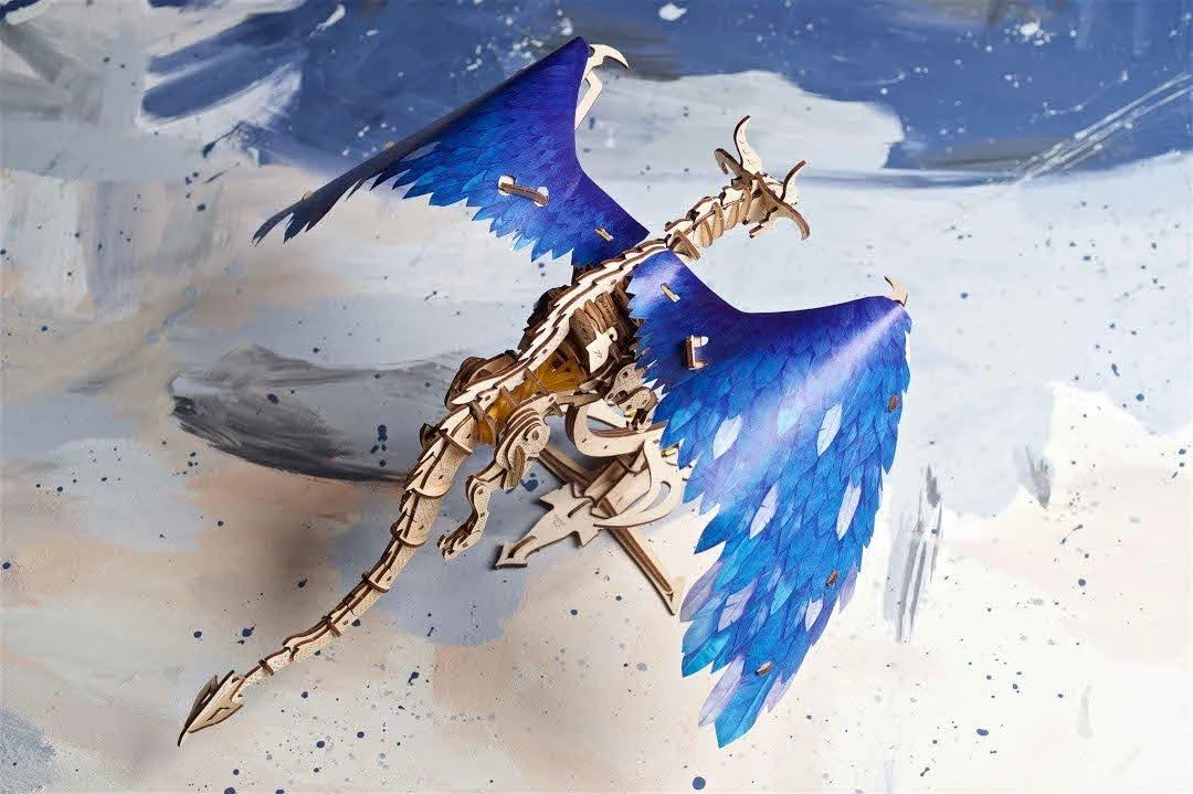 Storm Dragon - mechaninis modelis surinkimui - fanera - 320 elementų - Ugearsmodels