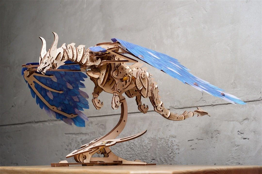 Storm Dragon - mechaninis modelis surinkimui - fanera - 320 elementų - Ugearsmodels