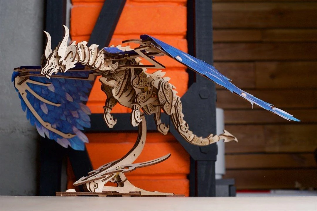 Storm Dragon - mechaninis modelis surinkimui - fanera - 320 elementų - Ugearsmodels
