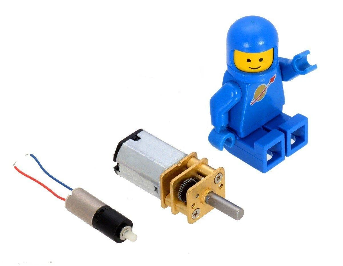 Sub-mikro DC variklis 136:1 500 RPM Pololu 2358