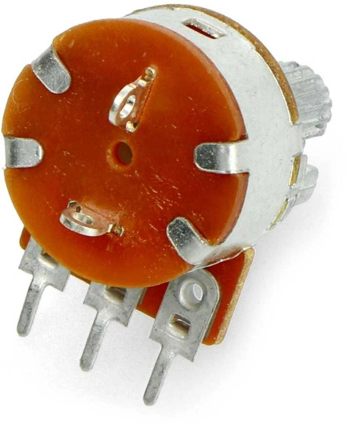 Oem Sukamasis potenciometras 100kΩ tiesinis su jungikliu 1/8W - 5 vnt