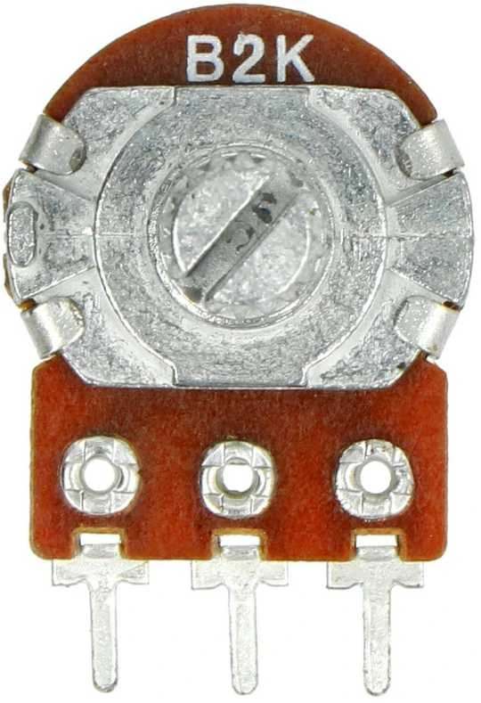 Sukamasis potenciometras B2K, 2kOhm