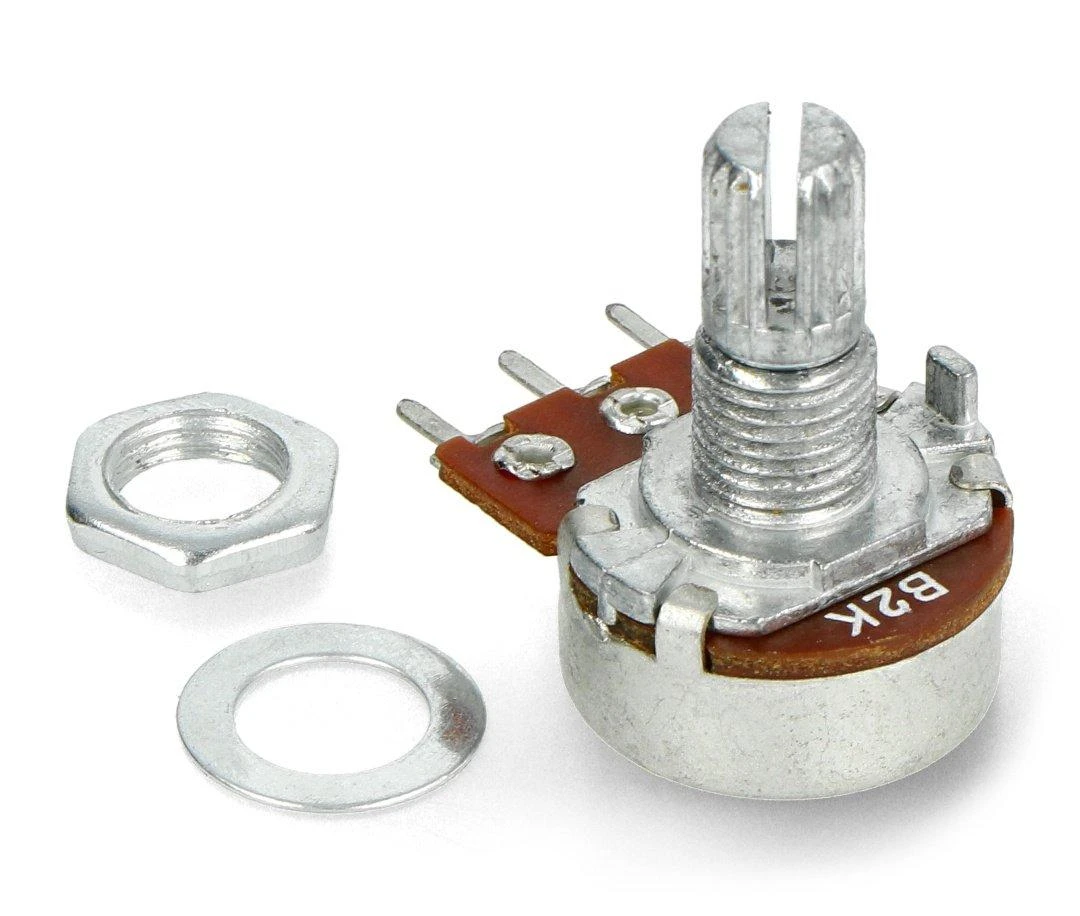 Oem Sukamasis potenciometras 2kOhm tiesinis 1/5W B2K - 5 vnt