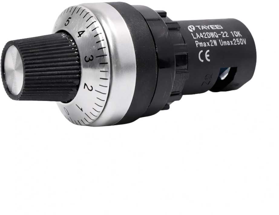 Sukamasis potenciometras LA42DWQ-22 10K - keitiklio reguliavimui