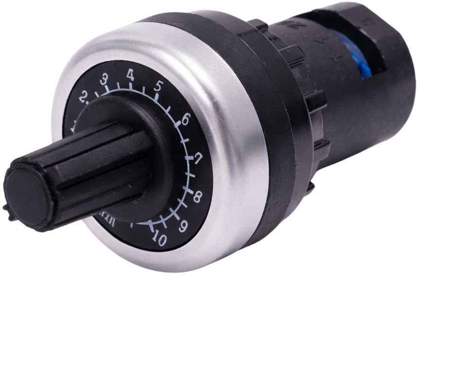Sukamasis potenciometras LA42DWQ-22 10K - keitiklio reguliavimui
