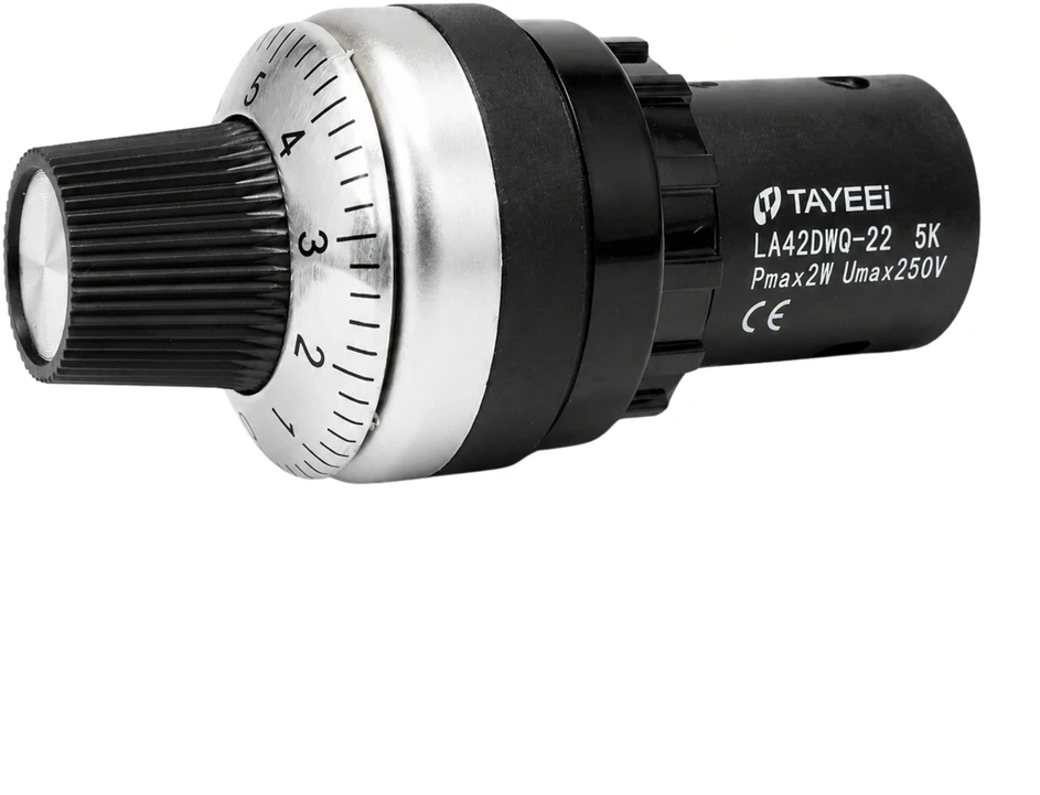 Sukamasis potenciometras LA42DWQ-22 10K - keitiklio reguliavimui