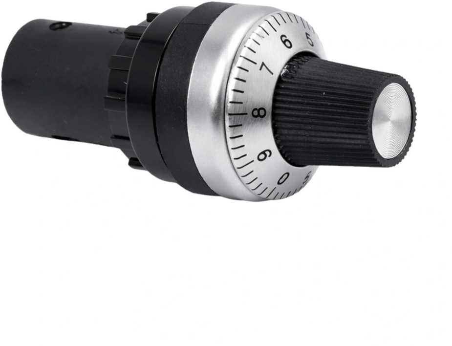Sukamasis potenciometras LA42DWQ-22 10K - keitiklio reguliavimui