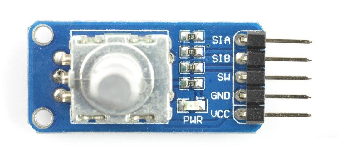 Waveshare 9533 sukamasis enkoderis viršutiniu rakursu