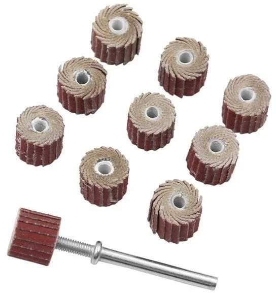 Oem Sumontuotas atvarto ratas - P240 - poliravimo diskas 10 mm