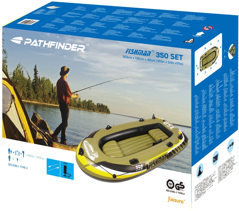 Sunclub Pripučiama valtis PATHFINDER Fishman 350
