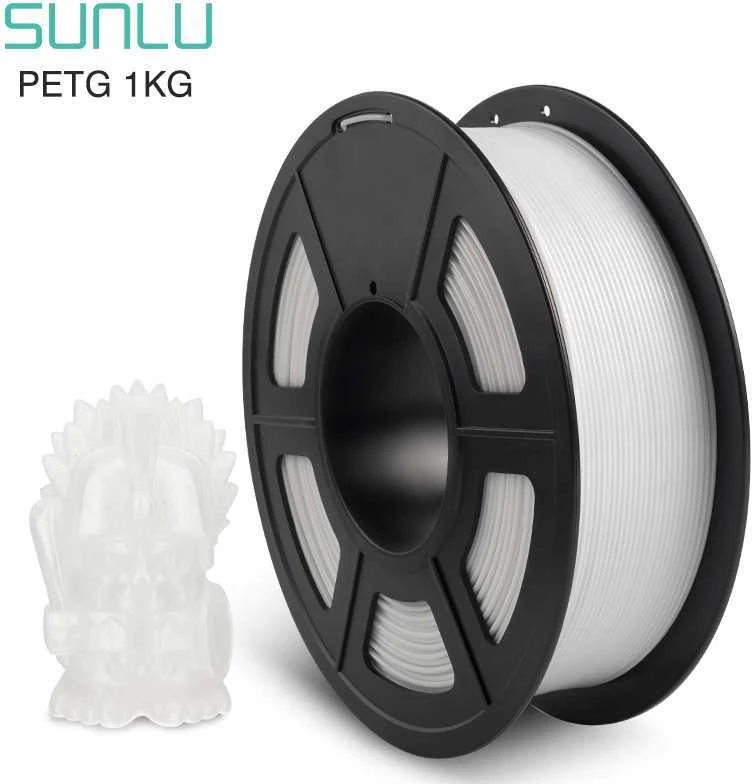 Sunlu PETG siūlas - 1.75mm - 1kg Baltas