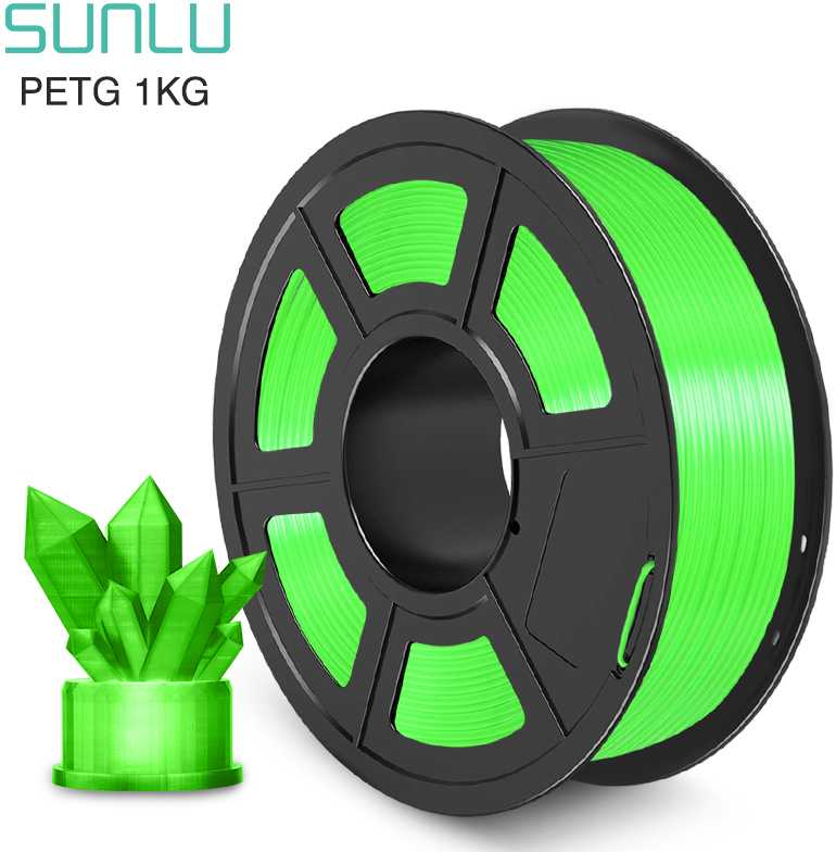 Sunlu PETG siūlas - 1.75mm - 1kg Raudona