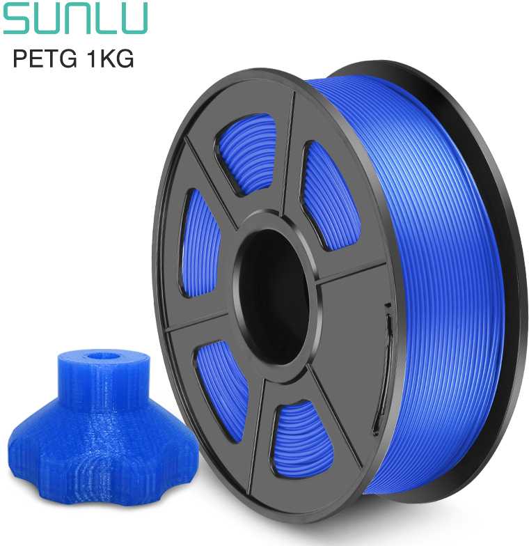 Sunlu PETG siūlas - 1.75mm - 1kg Raudona