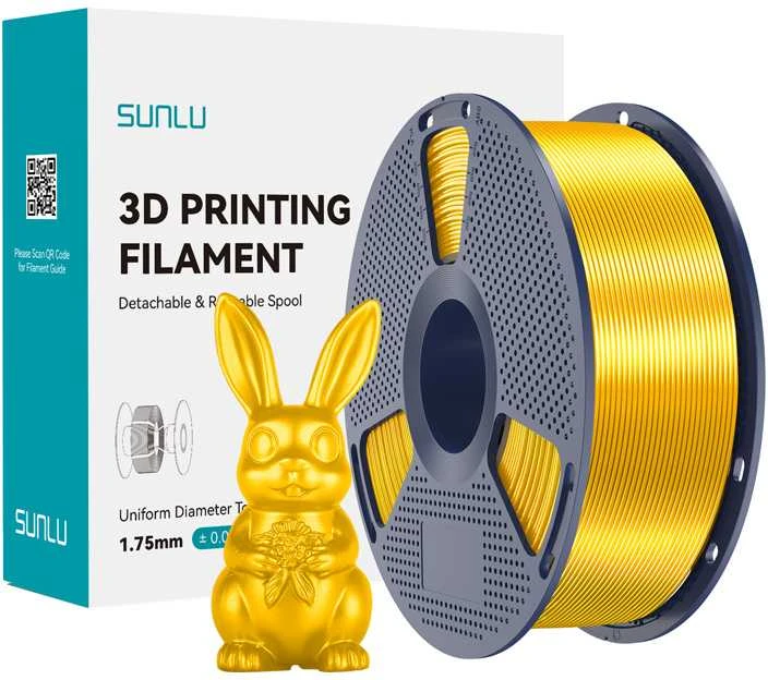 Sunlu PLA+ Silk Filament (Gold)