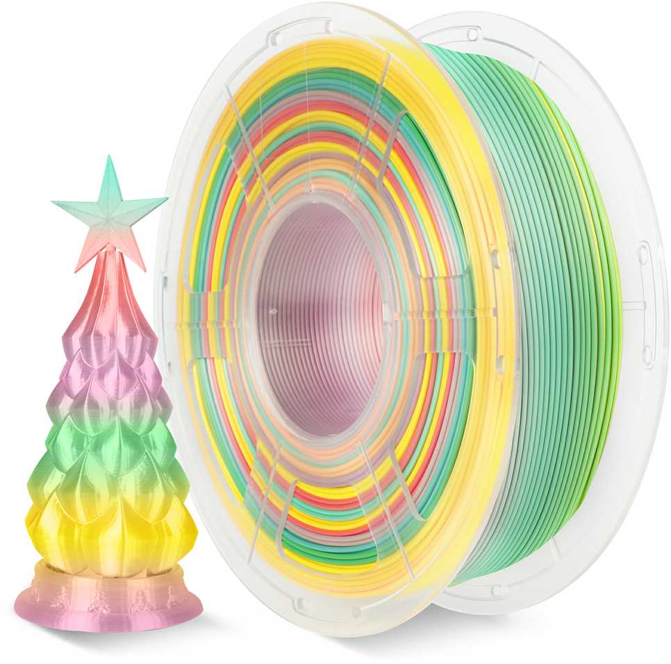 Sunlu Silk PLA+ siūlas - 1.75mm - 1kg Juodas