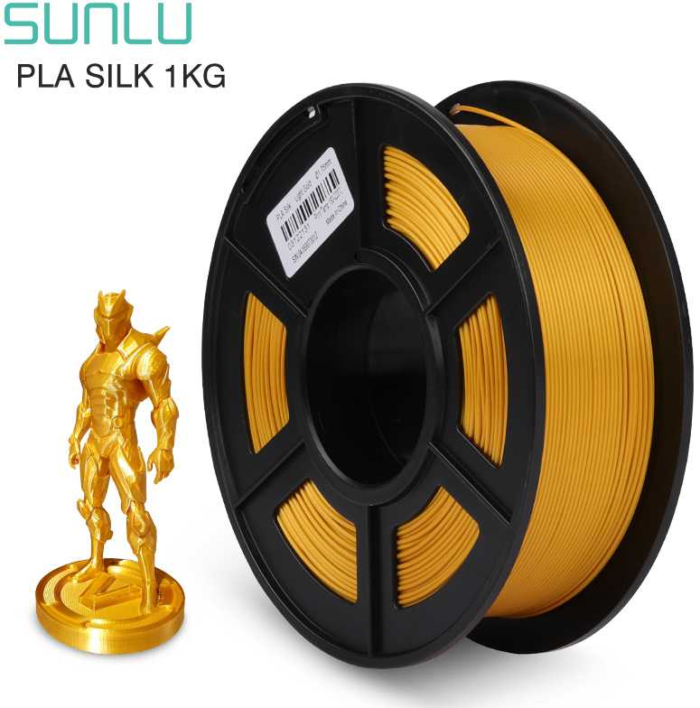 Sunlu Silk PLA+ siūlas - 1.75mm - 1kg Copper