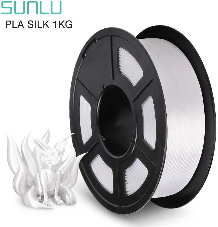 Sunlu Silk PLA+ siūlas - 1.75mm - 1kg Rainbow