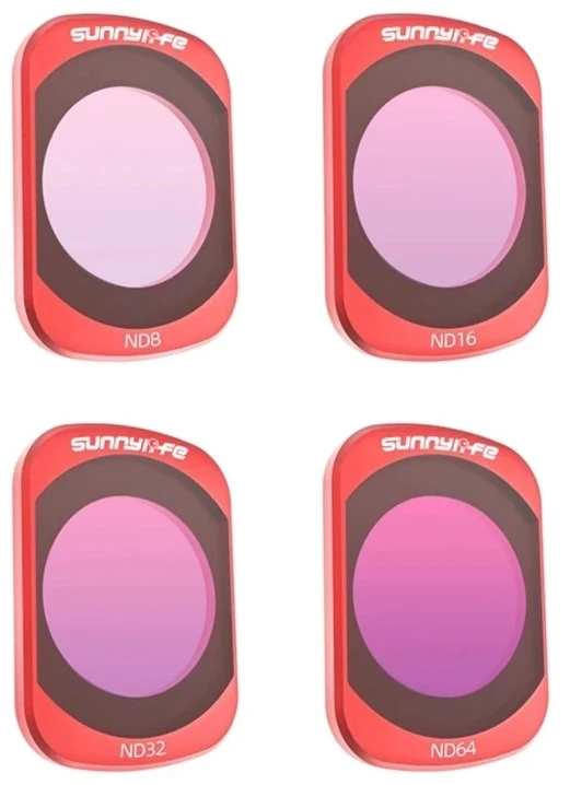 Sunnylife Pocket 4/3 ND8/16/32/64 ND filtrų rinkinys