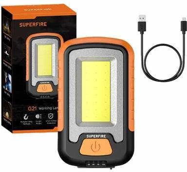 Dirbtuvių žibintuvėlis Superfire G21 650lm USB