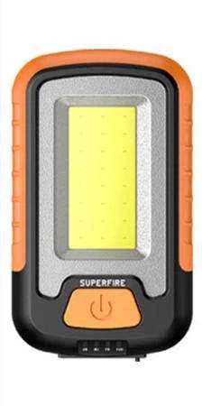 Dirbtuvių žibintuvėlis Superfire G21 650lm USB