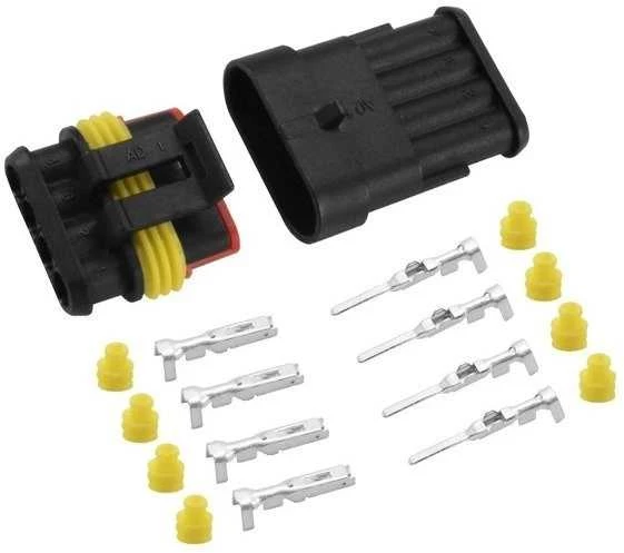 LP Oem Superseal 4 PIN jungčių rinkinys - kištukas + 4PIN lizdas - hermetiška jungtis