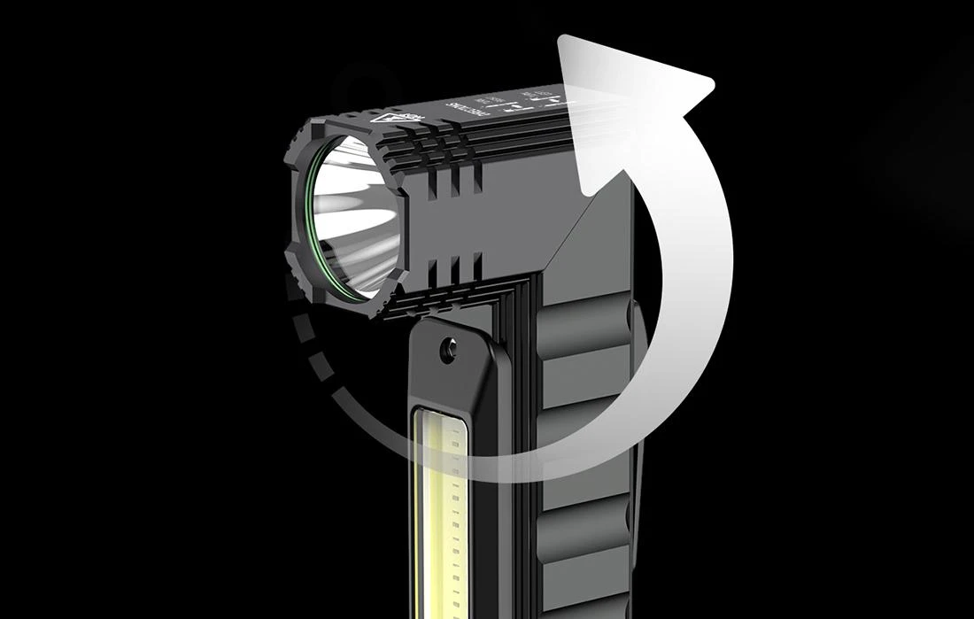 SuperFire G19 daugiafunkcis žibintuvėlis G19 200lm USB