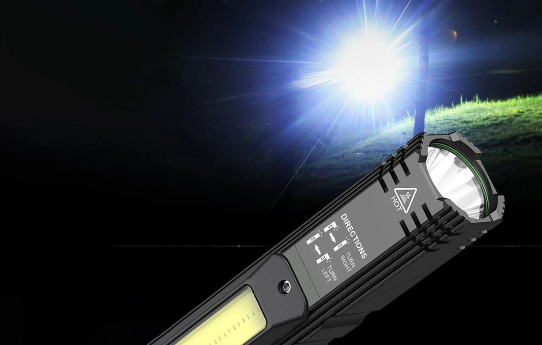 SuperFire G19 daugiafunkcis žibintuvėlis G19 200lm USB