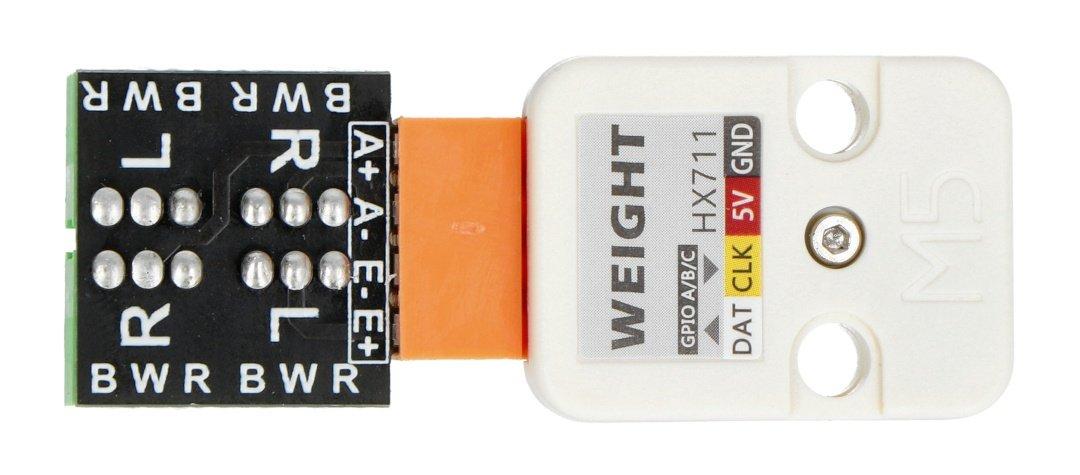 Svarstyklių rinkinys su svorio vienetu - 200kg - HX711 - M5Stack K121