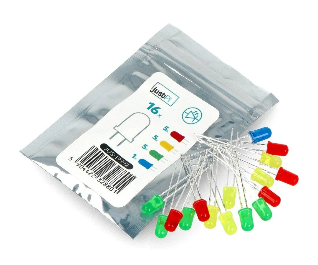 justPi 5mm LED diodų rinkinys