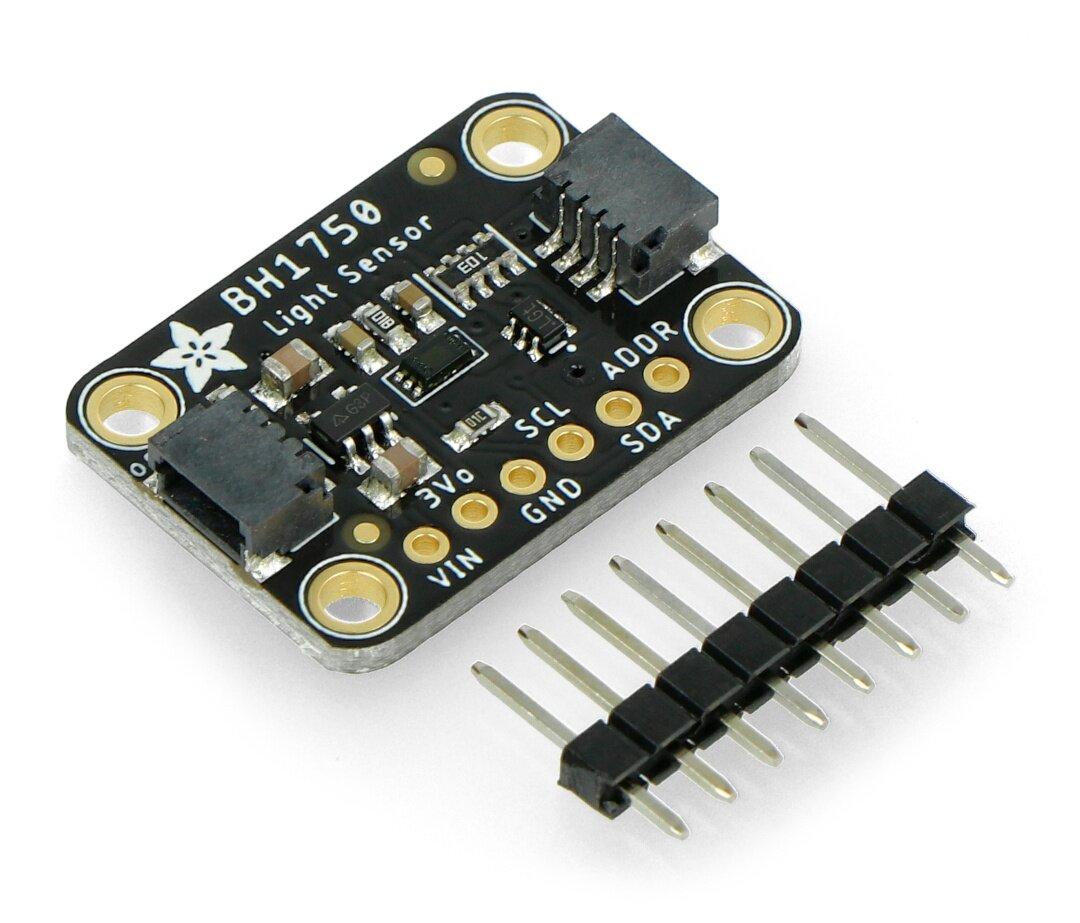Šviesos intensyvumo jutiklis BH1750, STEMMA QT / Qwiic, Adafruit 4681