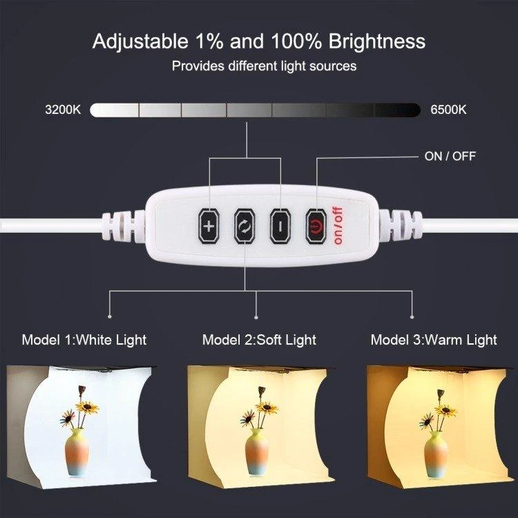 Fotostudija Puluz LED 30cm
