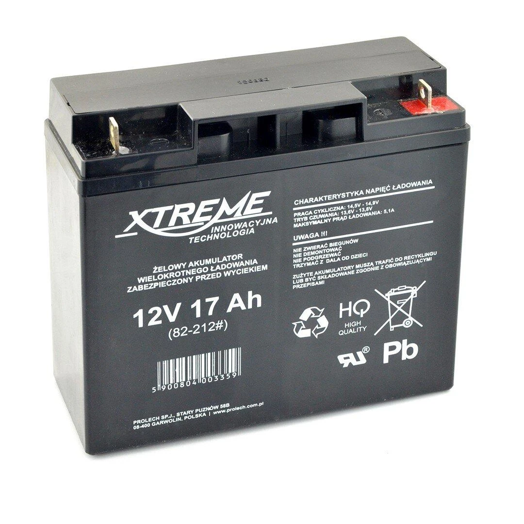 BLOW 82-212 XTREME Įkraunama baterija 12V 17Ah