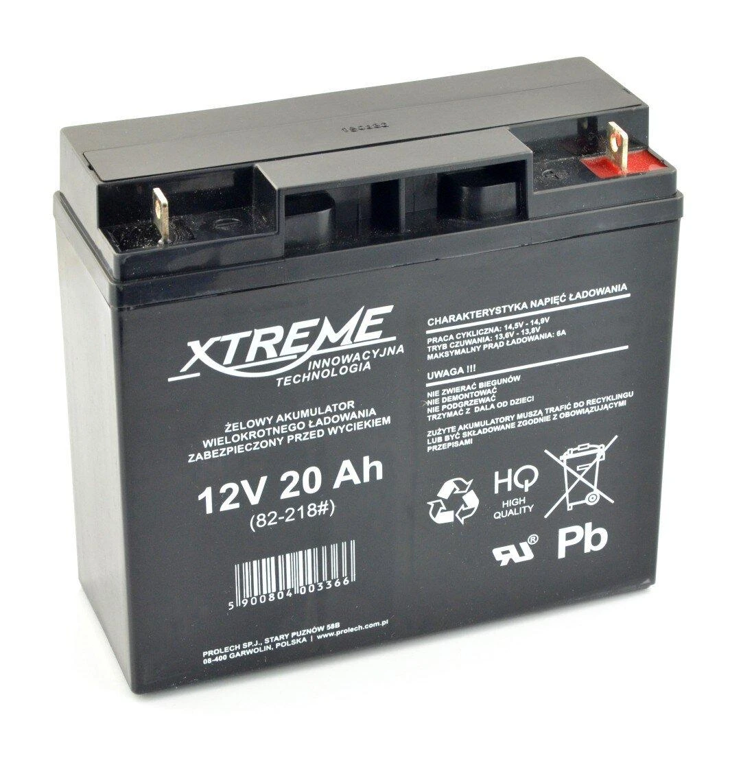Blow Pūskite XTREME UPS baterijos 12V 20Ah