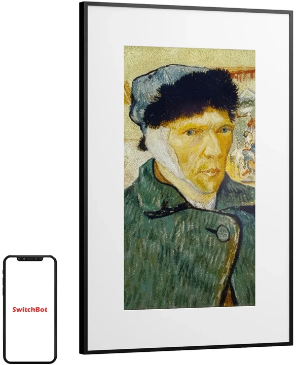 „SwitchBot AI Art Frame“ 31,5 colių skaitmeninis nuotraukų rėmelis