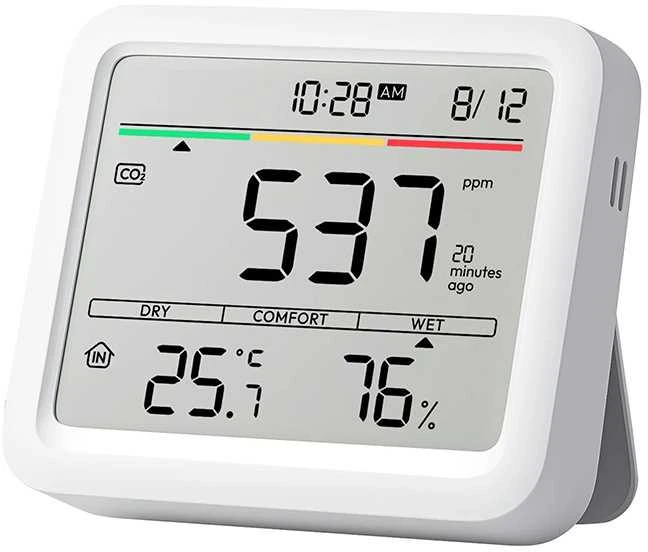 „SwitchBot Meter Pro“ CO2 termometras ir higrometras