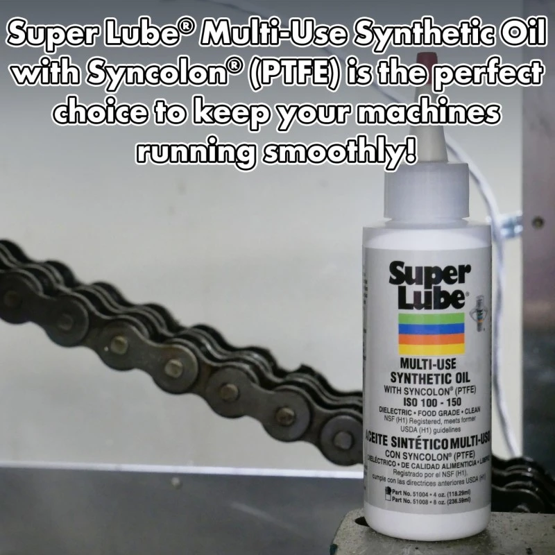 Synco Chemical Corporation Super Lube® daugiafunkcis sintetinis lengvasis alyva ISO 46 - 118 ml