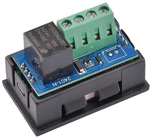 Oem T2401 programuojamas laikmačio relės modulis – delsa – dvigubas ekranas DC 12V