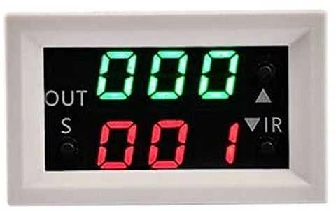T2401 laikmačio relės modulis su spalvotu LED ekranu